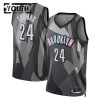 Maillot Basket Enfant Brooklyn Nets Cam Thomas 2024-25 Nike City Edition Gris Swingman